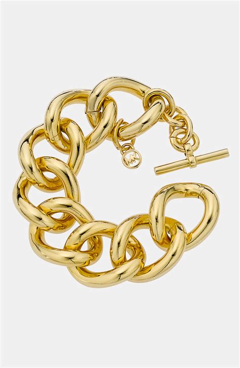 michael kors chain link bracelet|michael kors bracelet macy's.